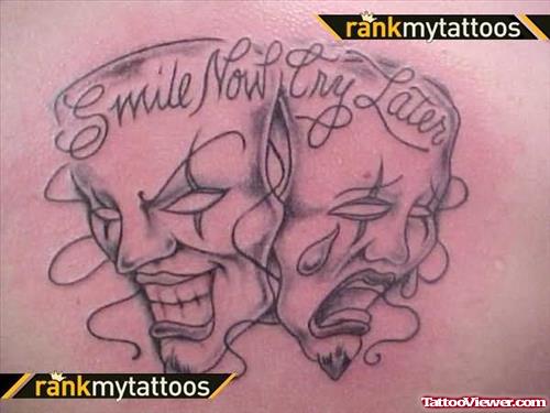 500x375 Clown Faces Drawing Tattoo Tattoo