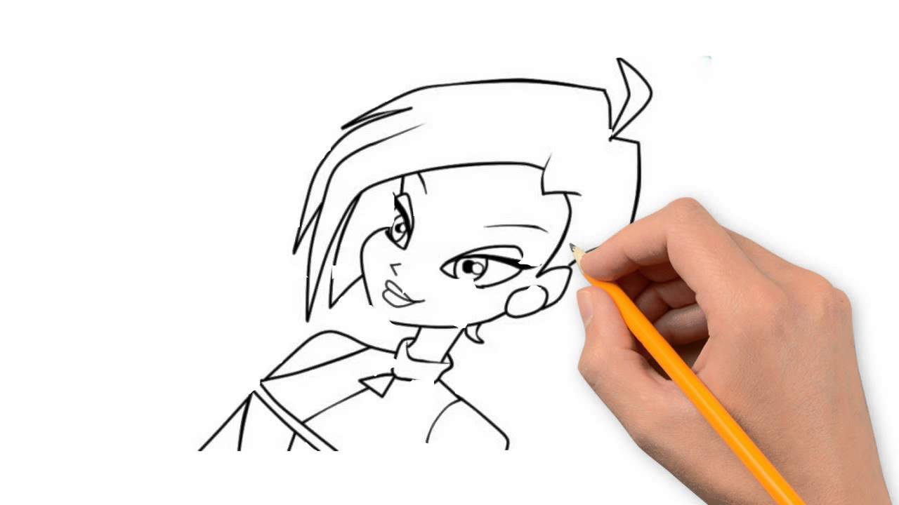 1280x720 Winx Tecna Winx Club Pencil To Draw Step By Step