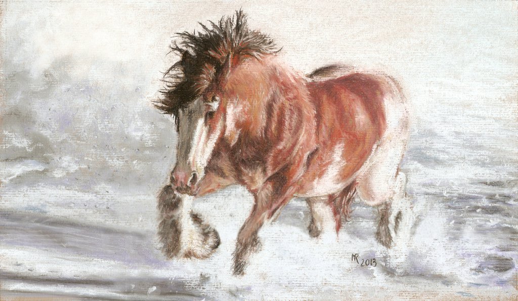 1024x596 17. Clydesdale Horse Winter By Mrfour1