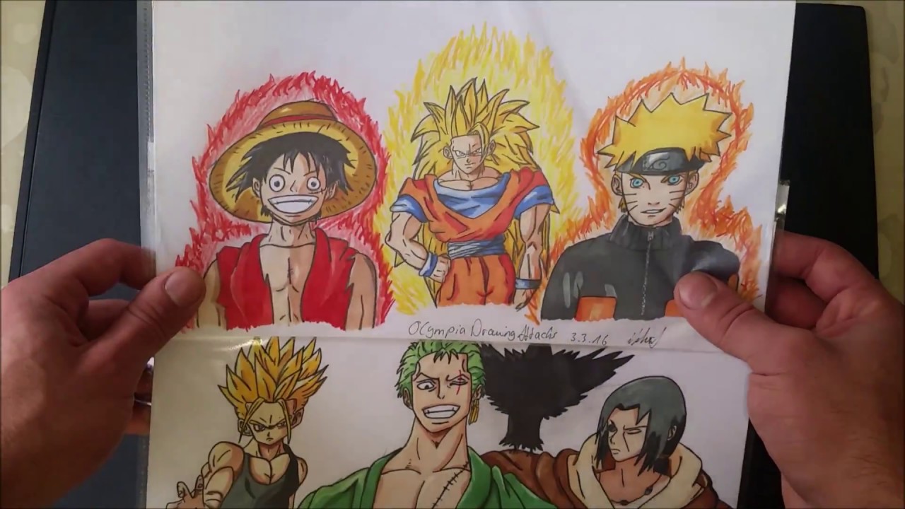 1280x720 My (Mystic Gohan, Potara Fusion, Old Drawing Amp Co.