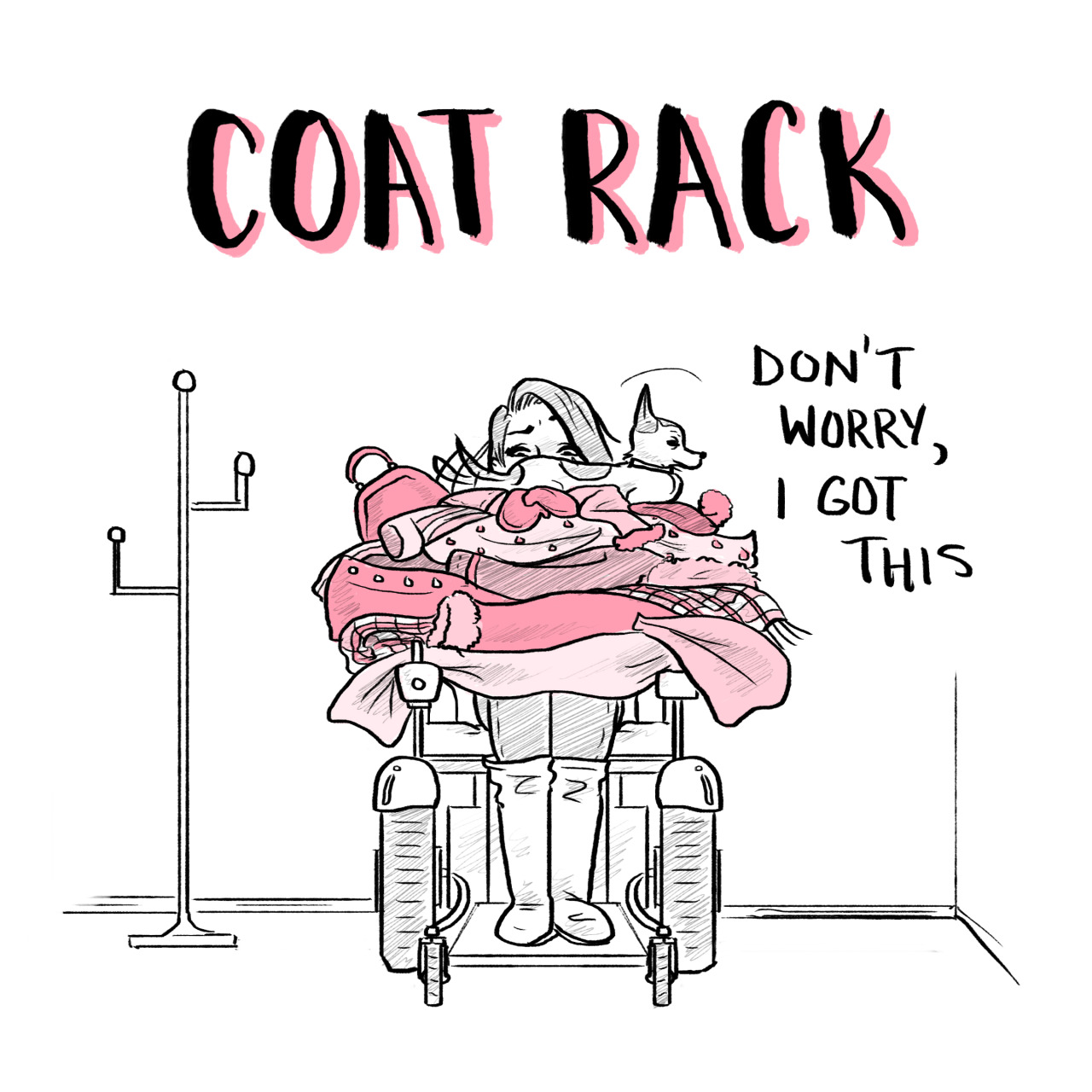 1280x1280 The Disabled Life [Comic Illustration Titled Rack