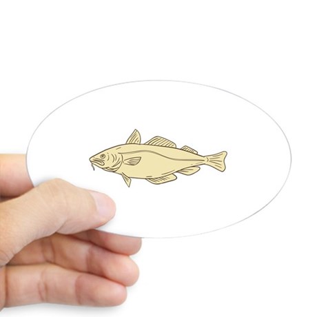 460x460 Cod Fish Bumper Stickers Cafepress