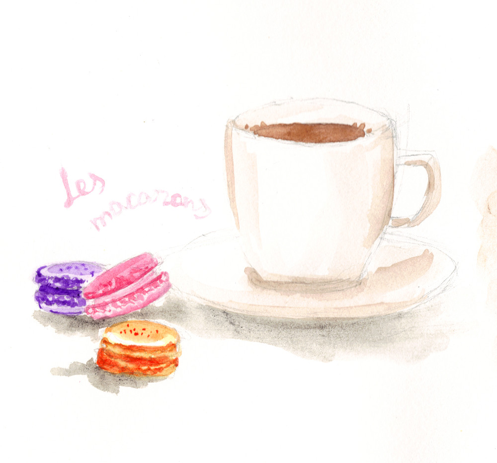 1000x932 Pin By Cynthia On I Love Coffee Macarons, Tea