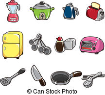 216x194 Cartoon Home Kitchen Coffee Pot Isolated On White Vector Clip