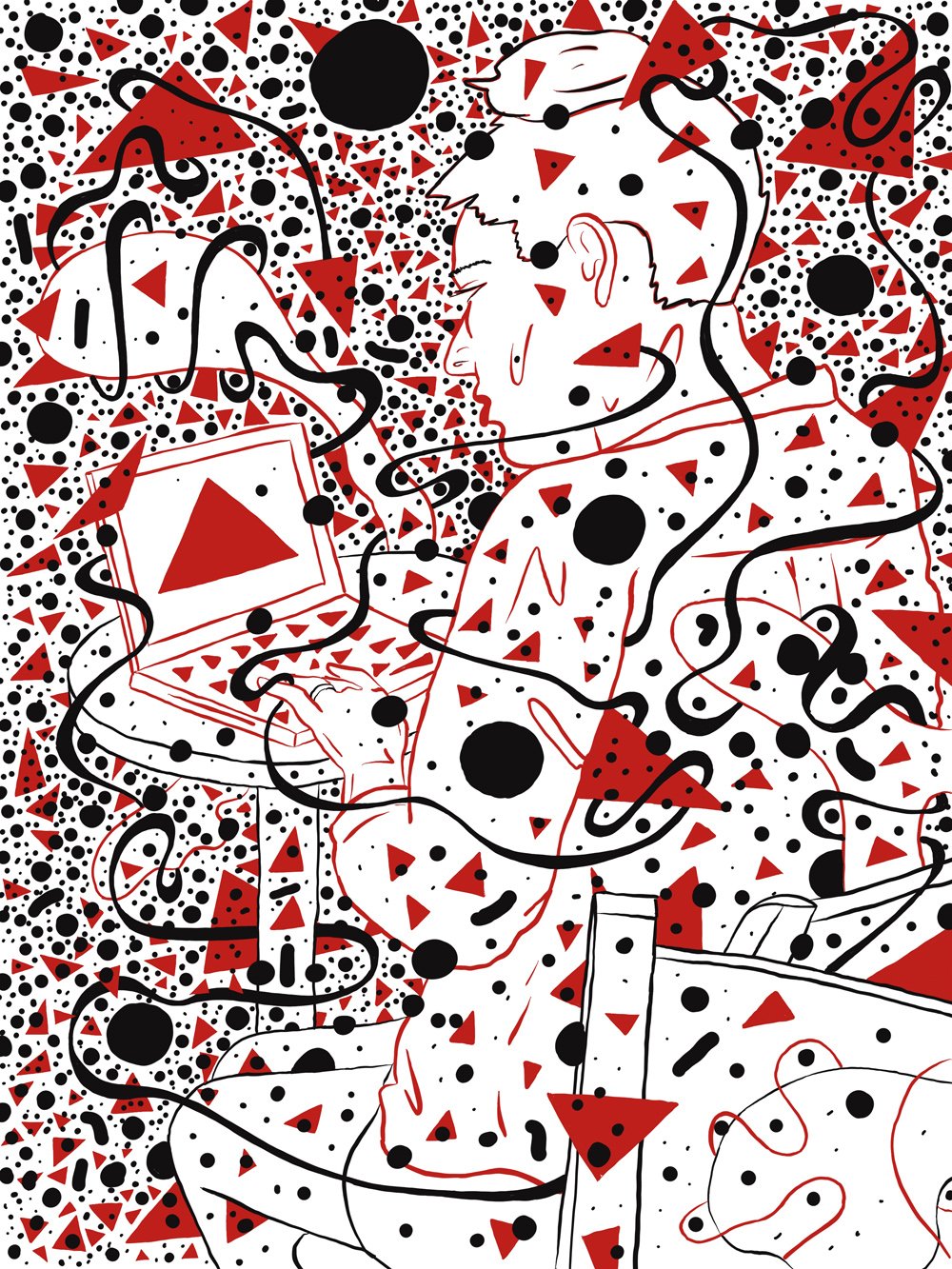 1000x1333 Coffee Shop Drawing Mark Andrew Webber