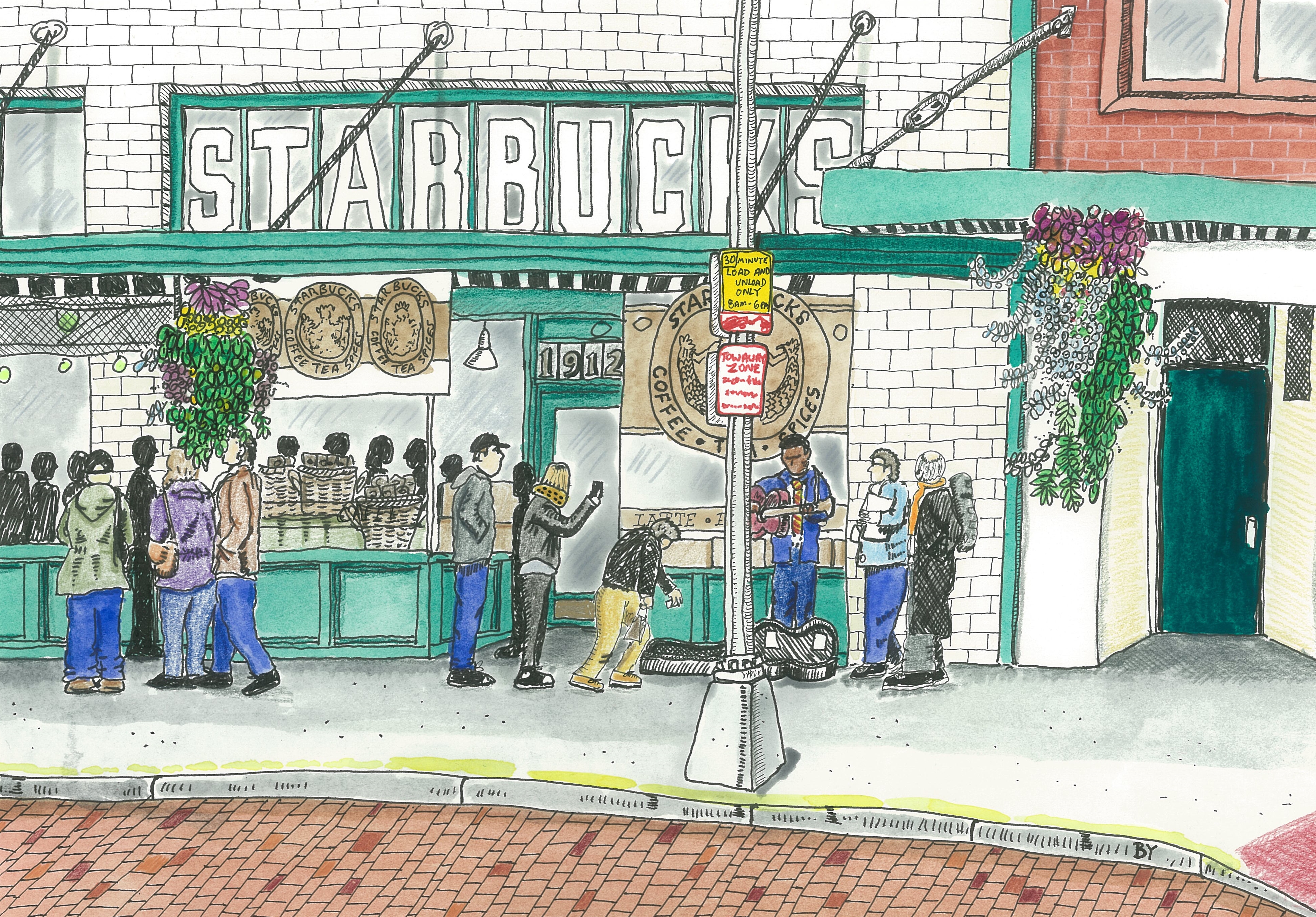 3908x2723 Pike Place Market By's Art