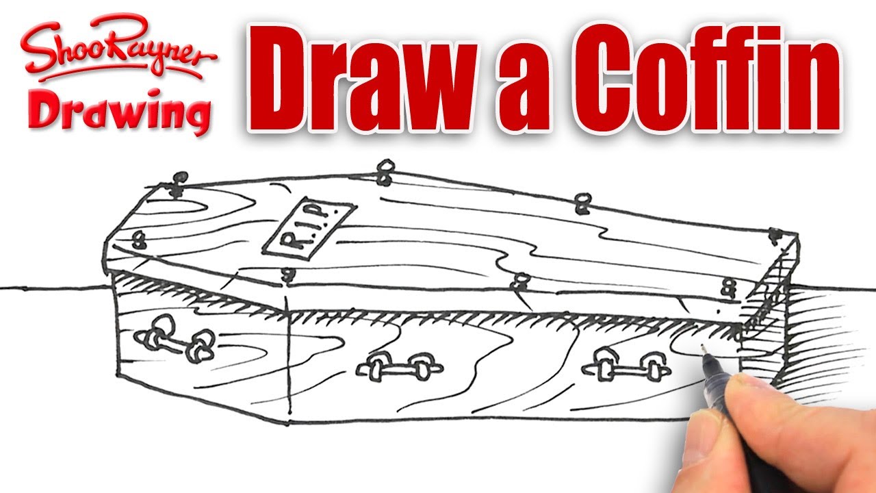 1280x720 How To Draw A Coffin