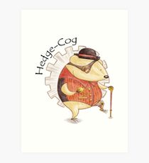 210x230 Cog Drawing Art Prints Redbubble