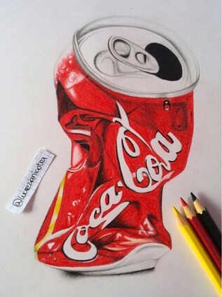 Coke Can Drawing at GetDrawings | Free download