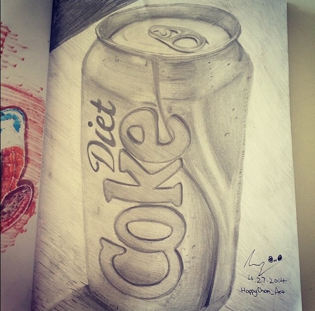 641x633 Diet Coke Can By Theartfans 9966