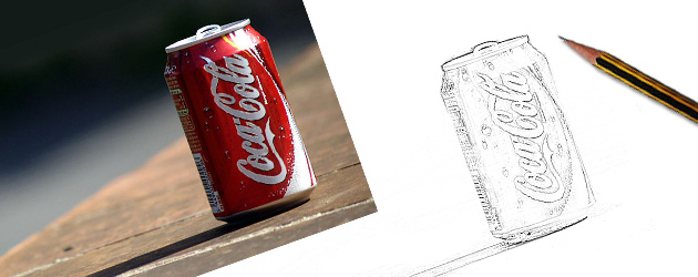 630x250 How To Change A Photo Into A Pencil Line Drawing In Photoshop