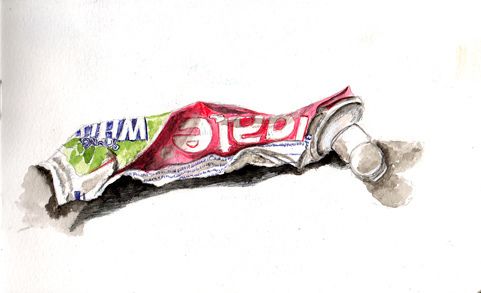 481x293 Edm 275 Draw A Tube Of Toothpaste Sketchbook Assignments