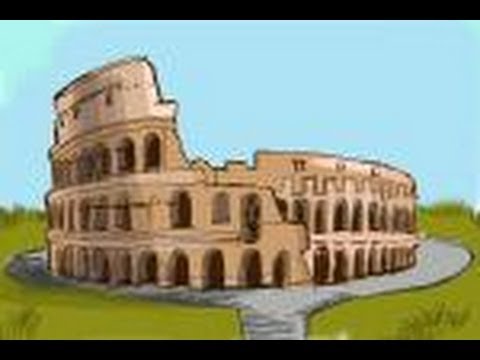 480x360 How To Draw A Colosseum, Coliseum