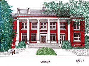 300x223 College Campus Drawings