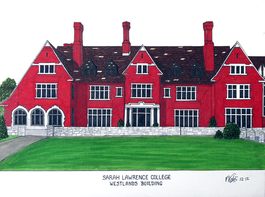 900x669 Sarah Lawrence College Drawing By Frederic Kohli