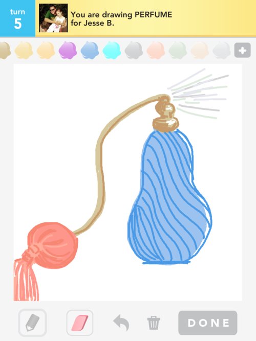 500x667 Perfume Drawings