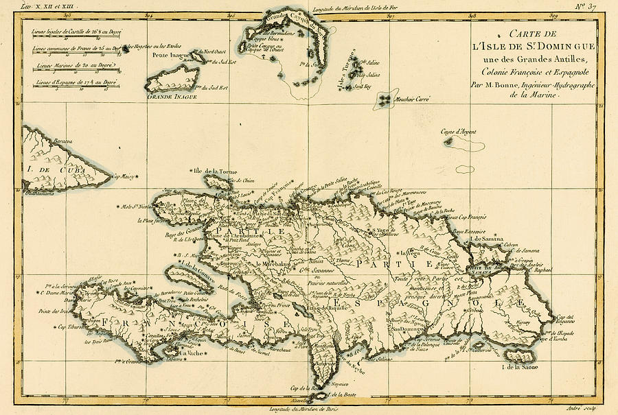 900x605 French And Spanish Colony Island St Dominic