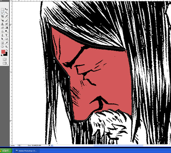 600x537 How To Color Inked Line Art In Photoshop