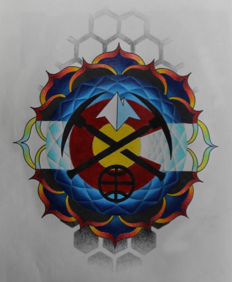 788x960 Custom Tattoo Drawing By Steven Natali. Colorado Love Urban