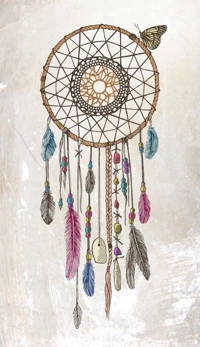 400x691 Dreamcatcher Drawing.