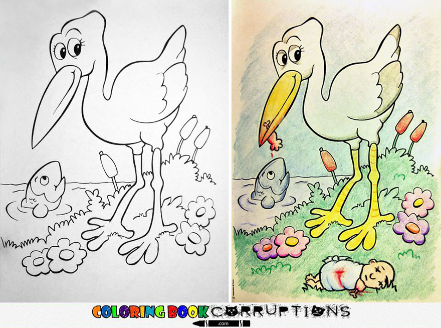 880x654 Coloring Book Corruptions See What Happens When Adults Do
