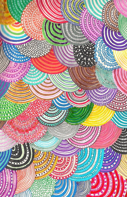 414x640 Art, Colorful, Colors, Drawing, Print