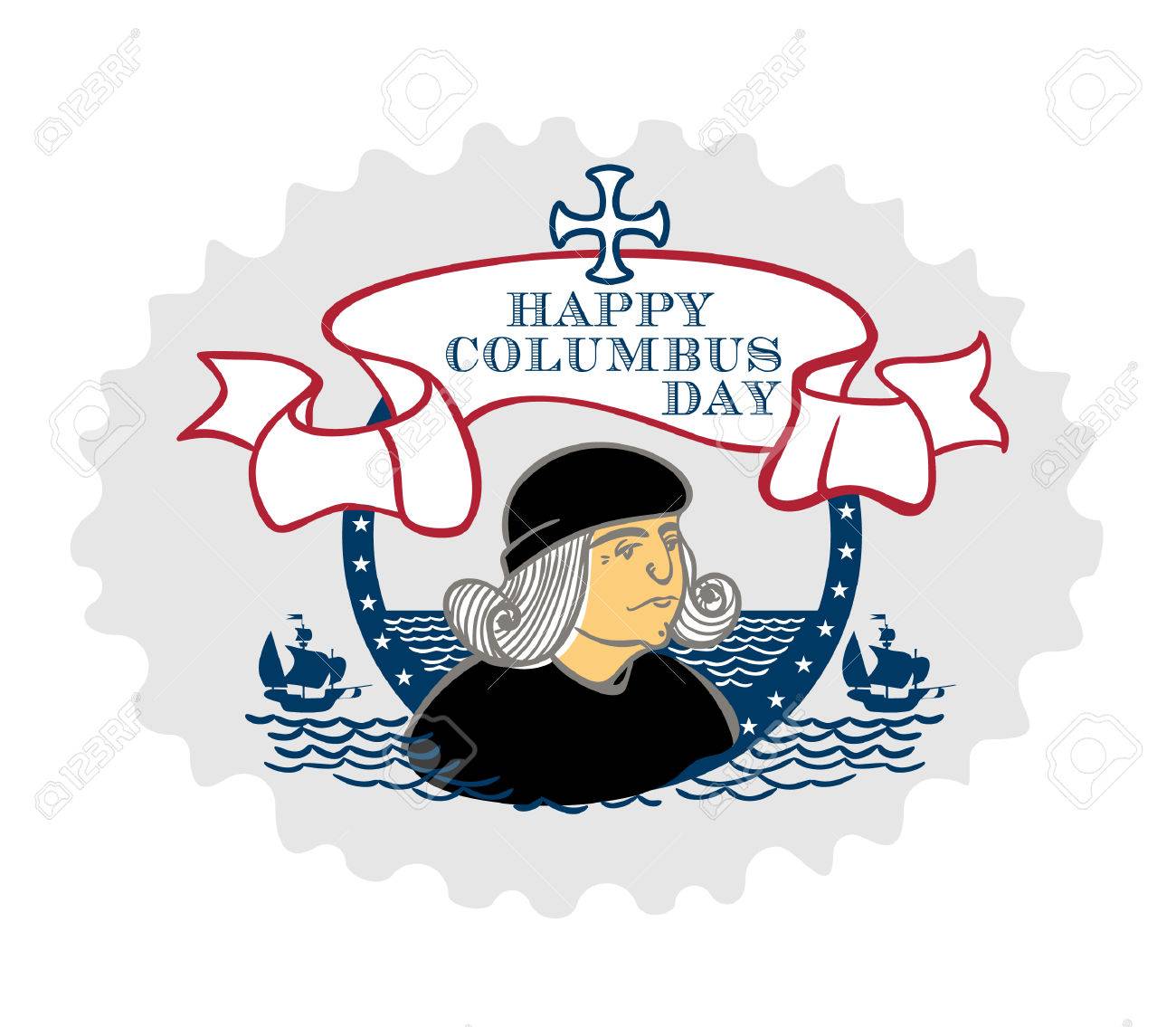 1300x1135 Portrait Of Christopher Columbus, A Stylized Drawing Of A Hand