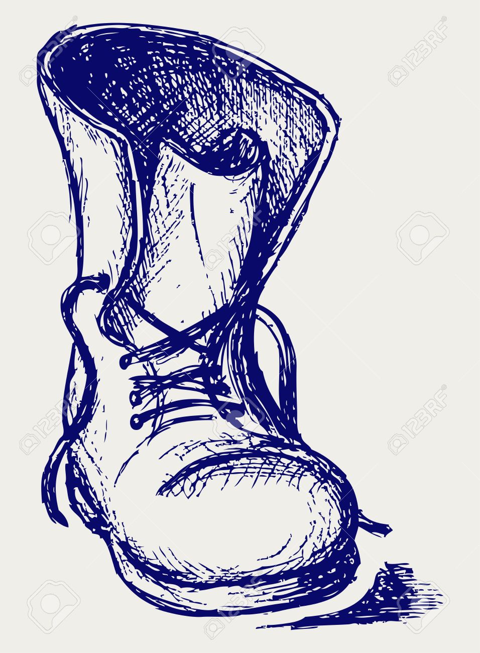 956x1300 Old And Dirty Boots. Royalty Free Cliparts, Vectors, And Stock