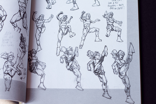 500x333 Muscles In Motion Figure Drawing For The Comic Book Artist By