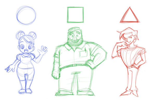 600x389 Create A Comic Character Making A Character Sheet In Adobe