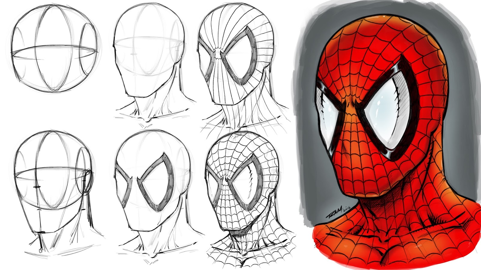 1600x900 Ram Studios Comics How To Draw Marvel Comic Characters Step By