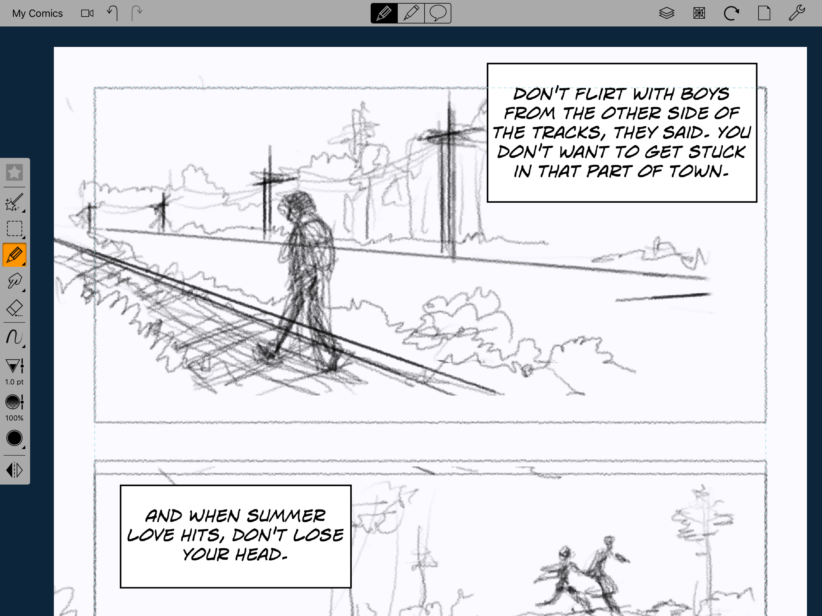 2732x2048 Comic Draw For Ipad