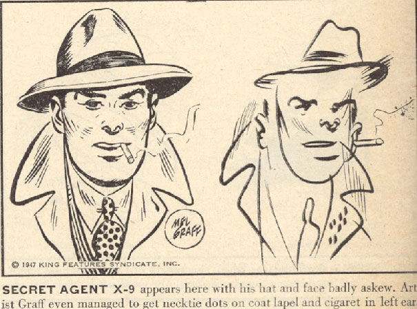 605x448 Ten Comic Strip Artists In The 40s Were Asked To Draw Their