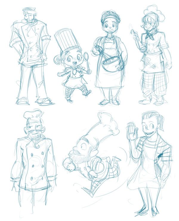600x740 Character Concept Sketches New Character Concept