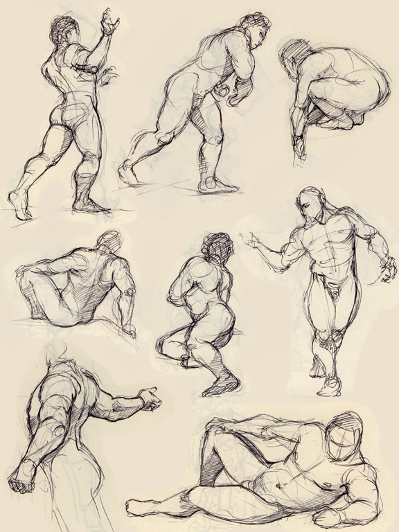 576x768 Some Figure Drawing By Luthie13