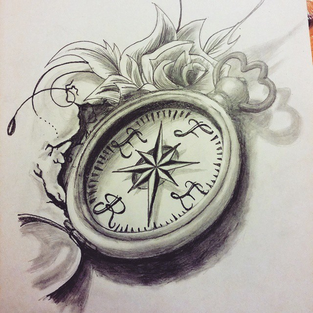 Compass Drawing at GetDrawings | Free download