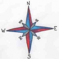 200x200 How To Draw A Compass Rose