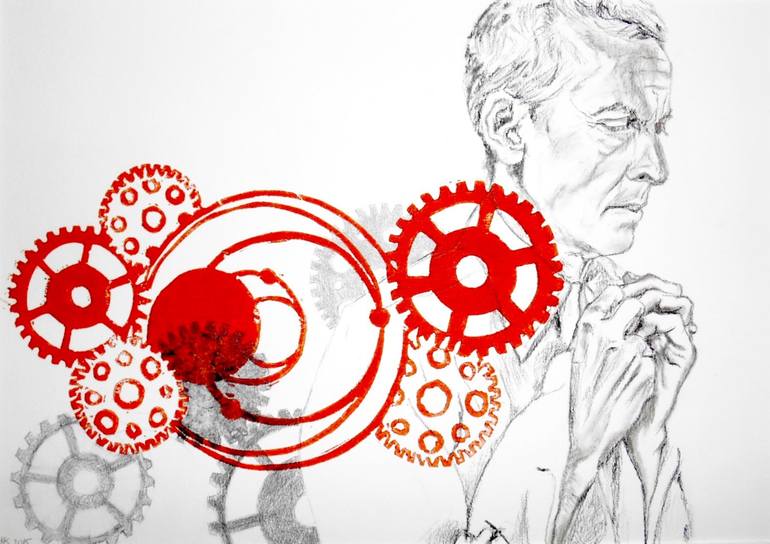 770x544 Saatchi Art Compassion Drawing By Helene Koopmans