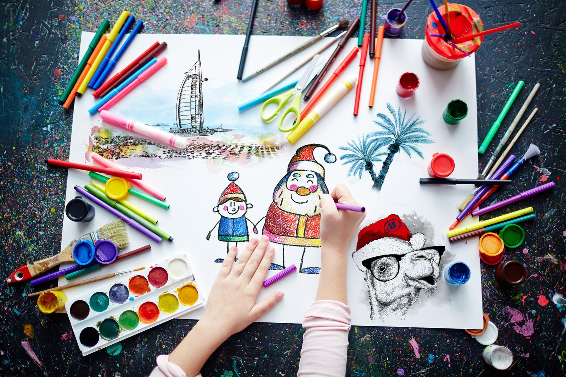 1920x1279 Sign The Kids Up For A Santa In Dubai Drawing Contest By Hilton