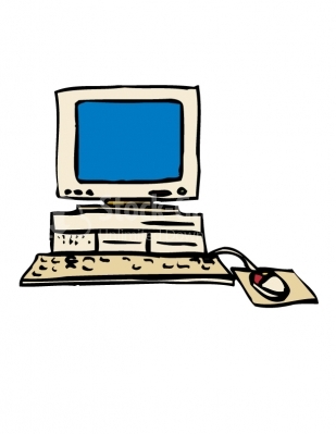 309x399 Old Computer Drawing