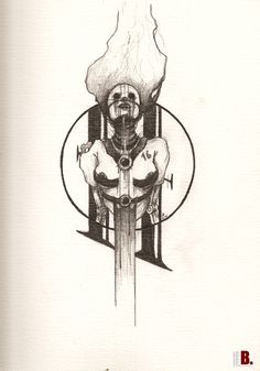 236x337 Martyr Xx (Pencil On Paper) Bastien Lecouffe Deharme Www.roman