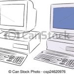 Computers Drawing at GetDrawings | Free download