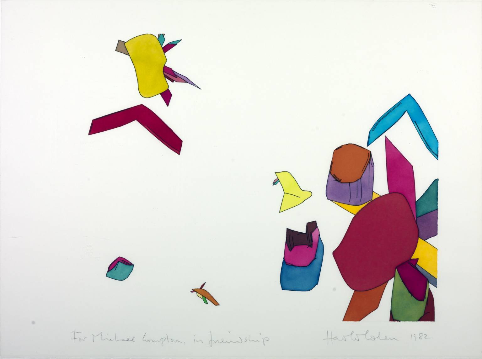 1536x1145 Untitled Computer Drawing', Harold Cohen, 1982 Tate