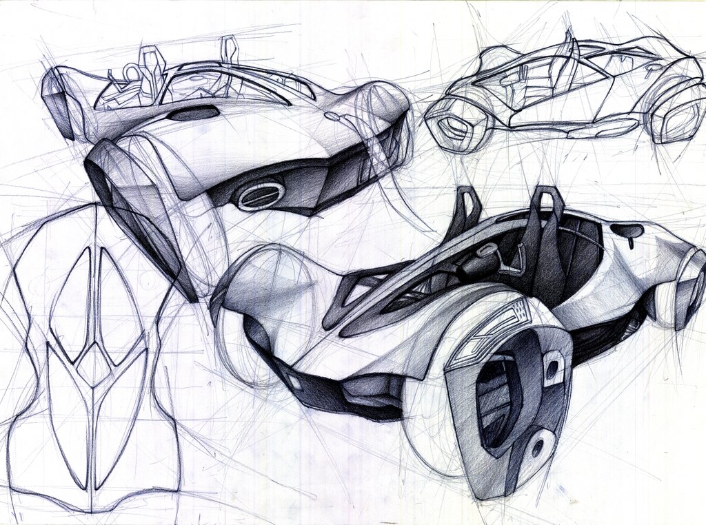 1024x762 Honda Air Concept Car By Solomiaa