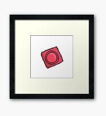 210x230 Condom Drawing Framed Prints Redbubble