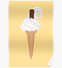 210x230 Ice Cream Cone Drawing Posters Redbubble