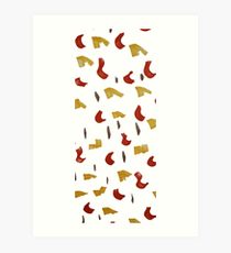 210x230 Confetti Drawing Art Prints Redbubble