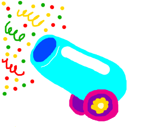 300x250 Confetti Cannon