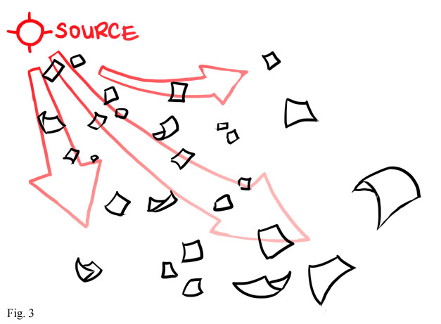 627x461 Ribbon And Confetti Art (Tutorials, Exercises, And Etc