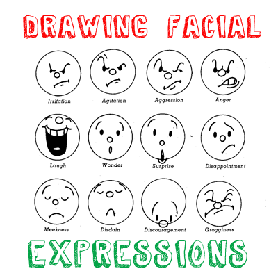400x400 How To Draw Cartoon Emotions Amp Facial Expressions Drawing Lessons
